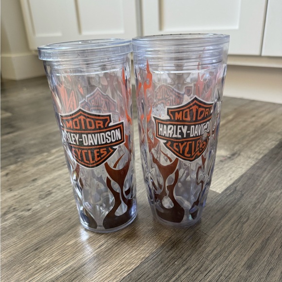 Harley-Davidson Other - SET OF 2 HARLEY DAVIDSON TUMBLERS